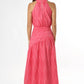 Adelyn Rae - Sophie Embroidered Halter Midi Dress