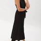 Ecru - Hathaway Embroidered Halter Dress