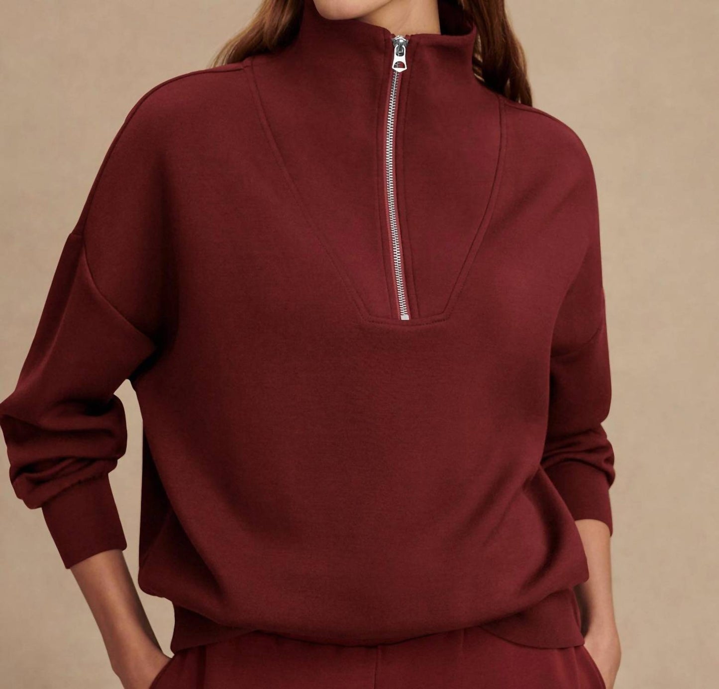Varley - Hawley Half Zip Sweatshirt