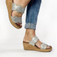 Corkys Footwear - Women's Make A Toast Wedge Sandal