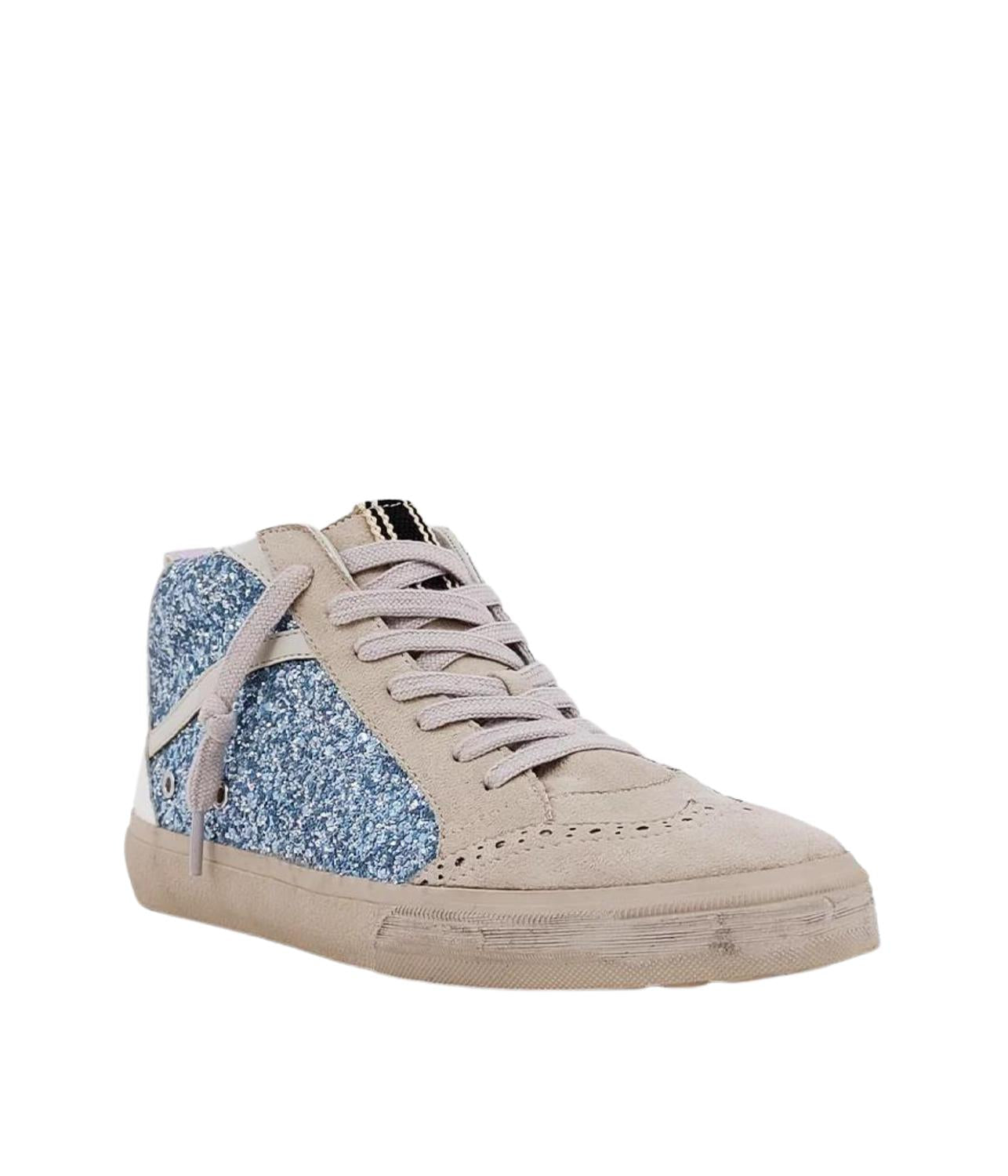 Shu Shop - Women's Riley Sneaker with Lilac Stars