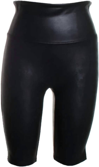 Spanx - Women's Faux Leather Bike Short