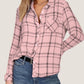 Dylan - Taylor Plaid Button Front Shirt