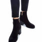 Xti - Women's Suede Dress Booties