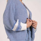 Elan - Loose Knit Cardigan Sweater
