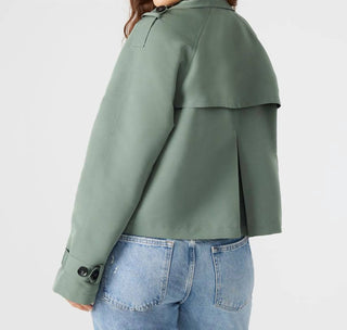 Steve Madden - Sirus Cropped Trench Jacket