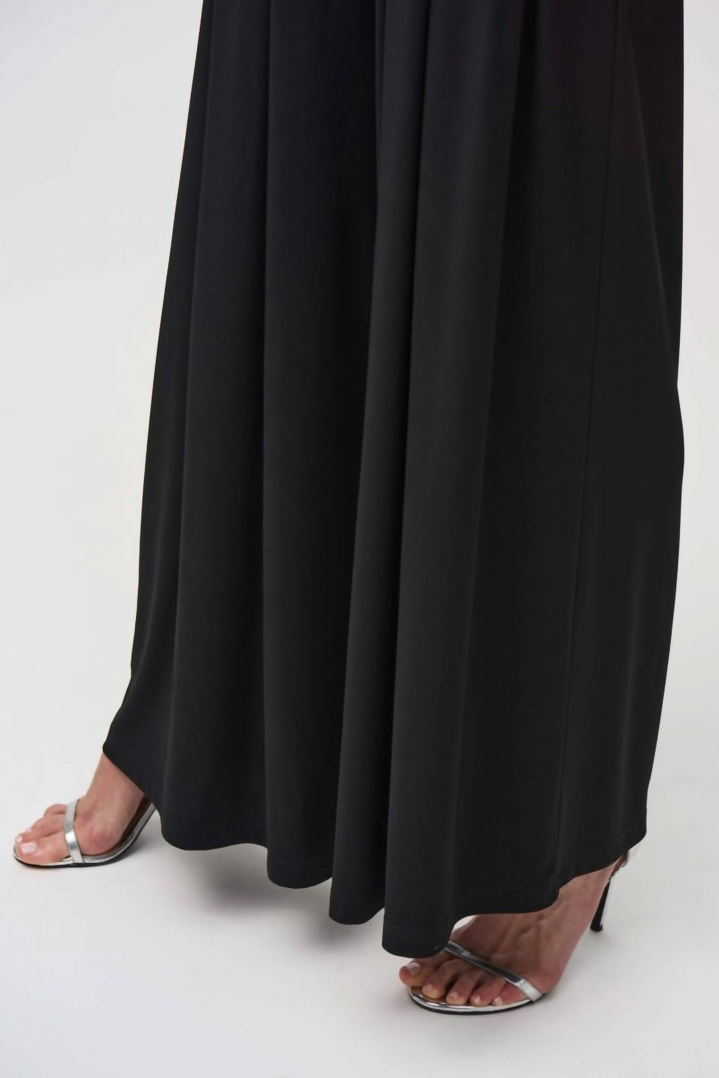 Joseph Ribkoff - High-waist Pleated Wide Leg Pant