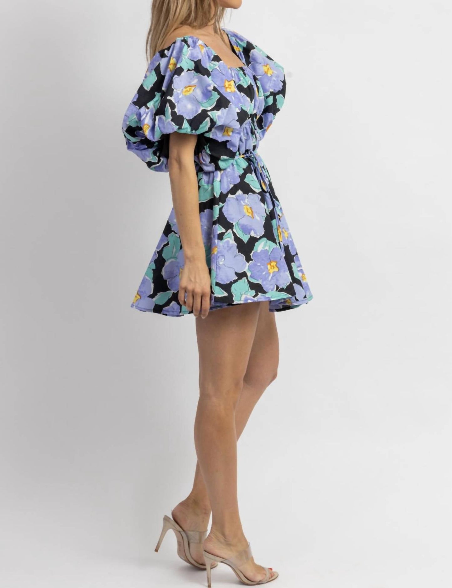 &Merci - LOVER PUFF SLEEVE MINI DRESS