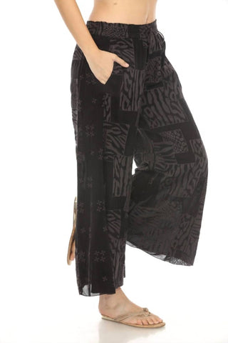 Johnny Was - YULIA PANT (SHORT LINED) JAGA