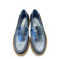 Pedro Garcia - Azure Cervo Lame Loafer