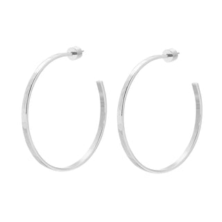 Eklexic - Women's 2" Hammered Hoops