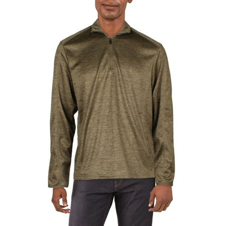 PGA Tour Mens Quarter Zip Fitness Pullover