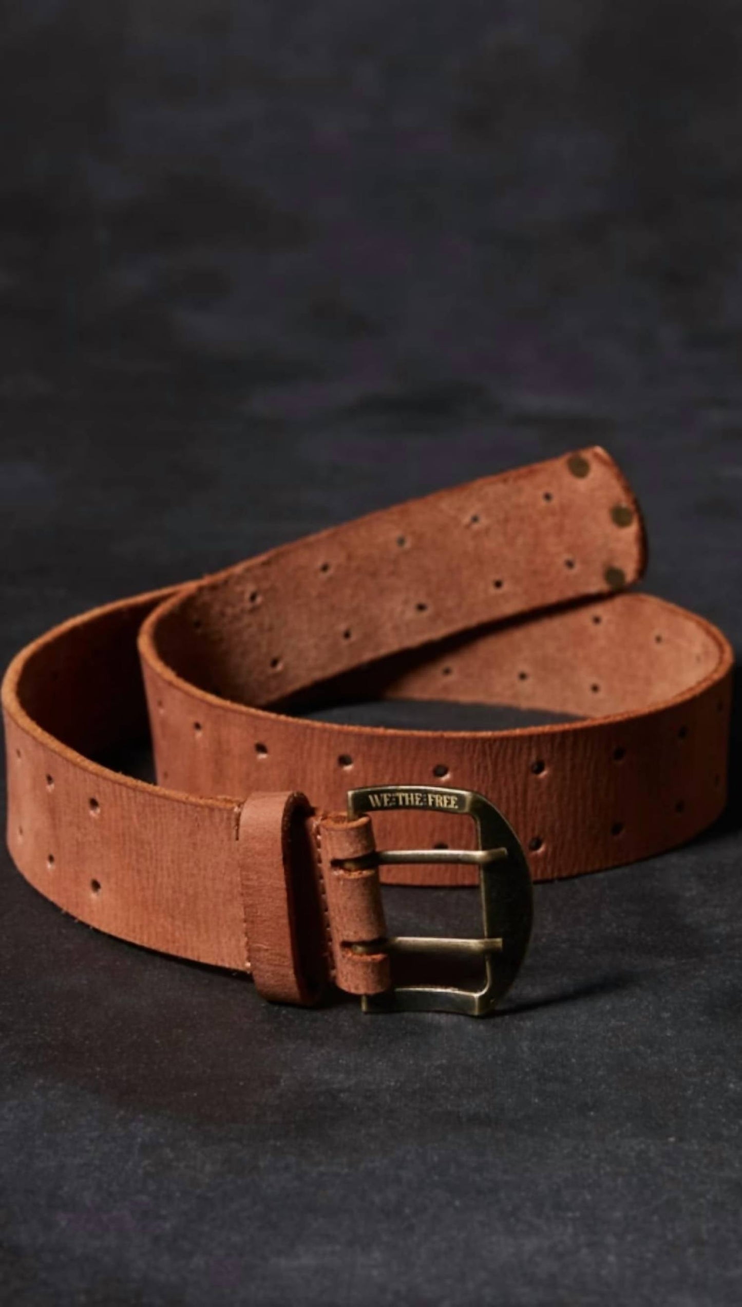 Free People - Women's Double Cross Leather Belt
