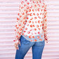 Eva Franco - Cheetah Mash Embroidered Top