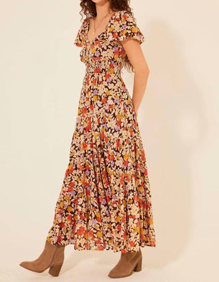 Bila77 - Roxanne Floral Maxi Dress