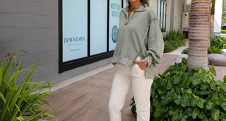 Free People - Camden Henley Sweatshirt