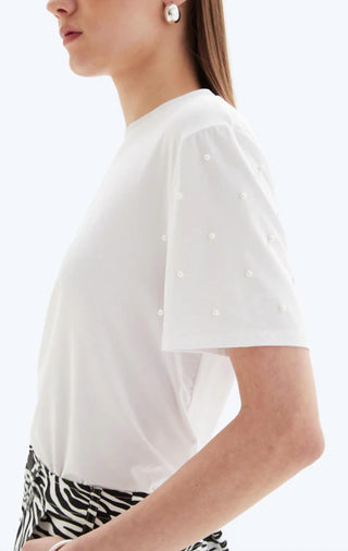 Chrldr - Pearl Sleeve Wide Tee