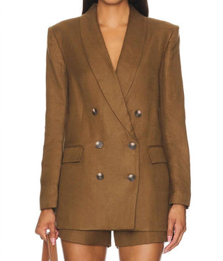 L'Agence - Jayda Relaxed Double Breasted Blazer