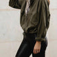 Commando - Faux Leather Biker Shorts