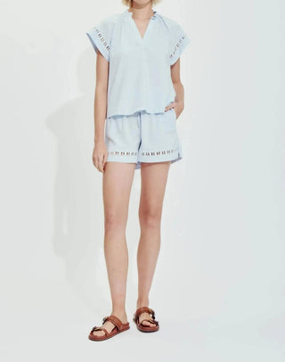 Melissa Nepton - Madelya Flutter Sleeve Top