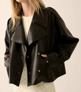 Promesa - Vegan Double Breasted Motorcycle Jacket