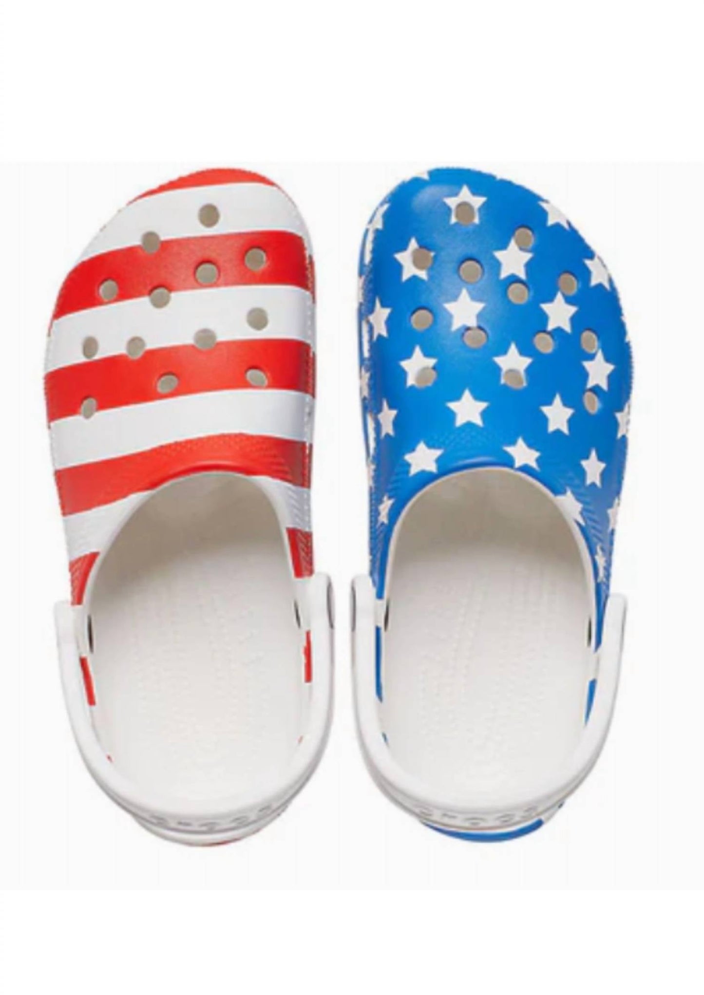 Crocs - Women's Usa Pattern Lightweight Cozy Sandals