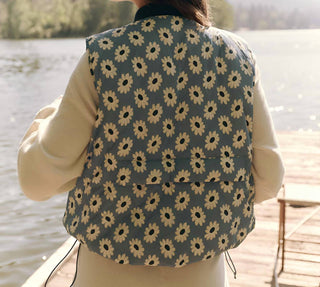 The Great. - Reversible Down Vest