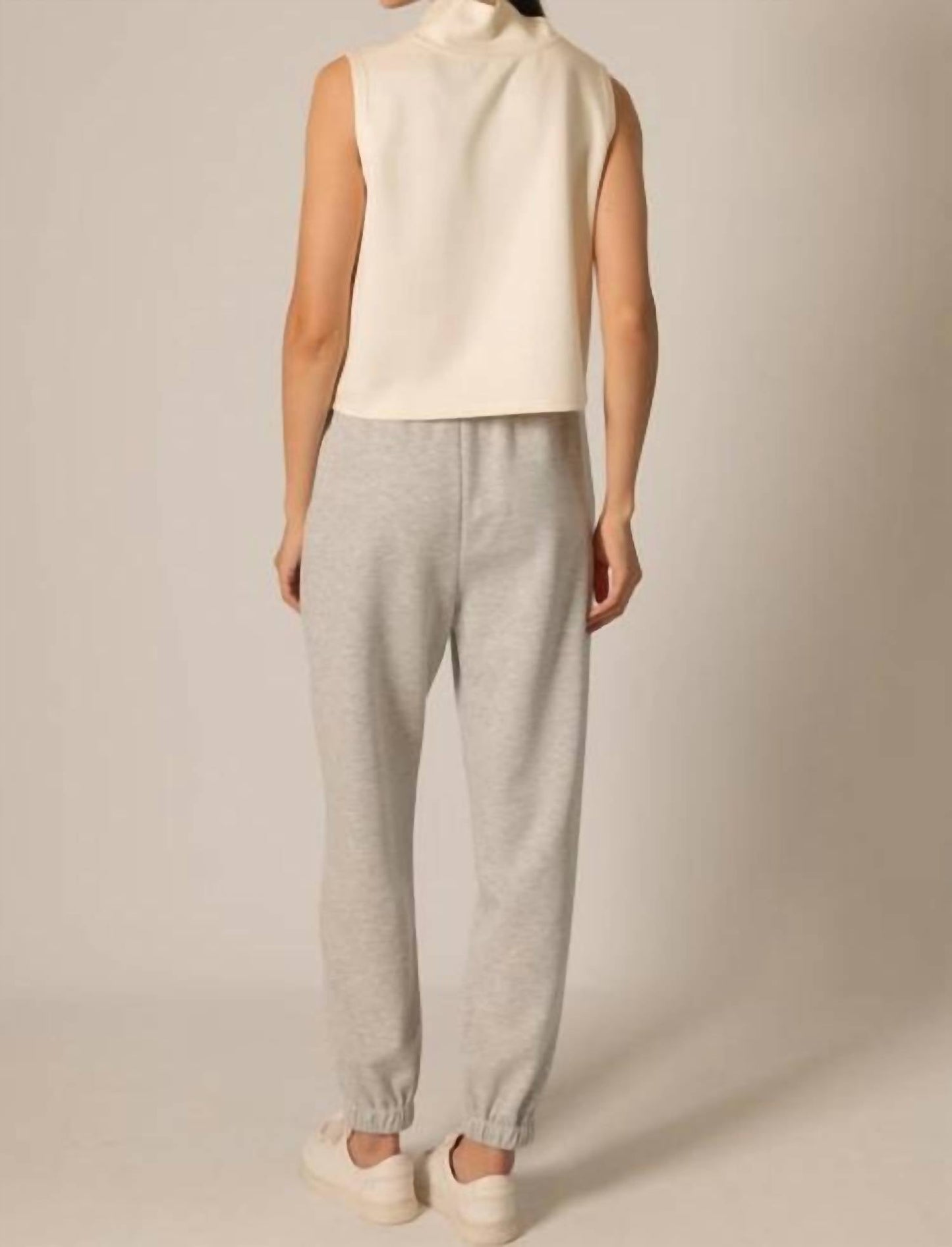 Before You - Mock Neck Sleeveless Top