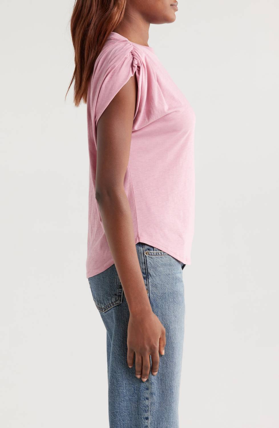 Nation Ltd - Frankie Ribbed Round Neck Top