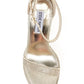 Steve Madden - Women's Rhinestone Ankle Strap Block Heel