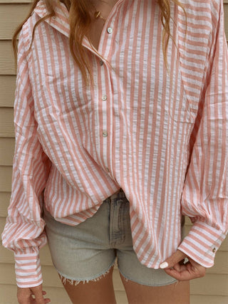 In February - Women's Emerson Stripe Shirt