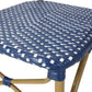 Outdoor PE Rattan and Aluminum 3 Piece French Bistro Set