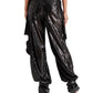Steve Madden - Duo Sequin Cargo Pants