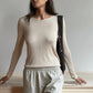 Deiji Studios - Knitted Long Sleeve Top