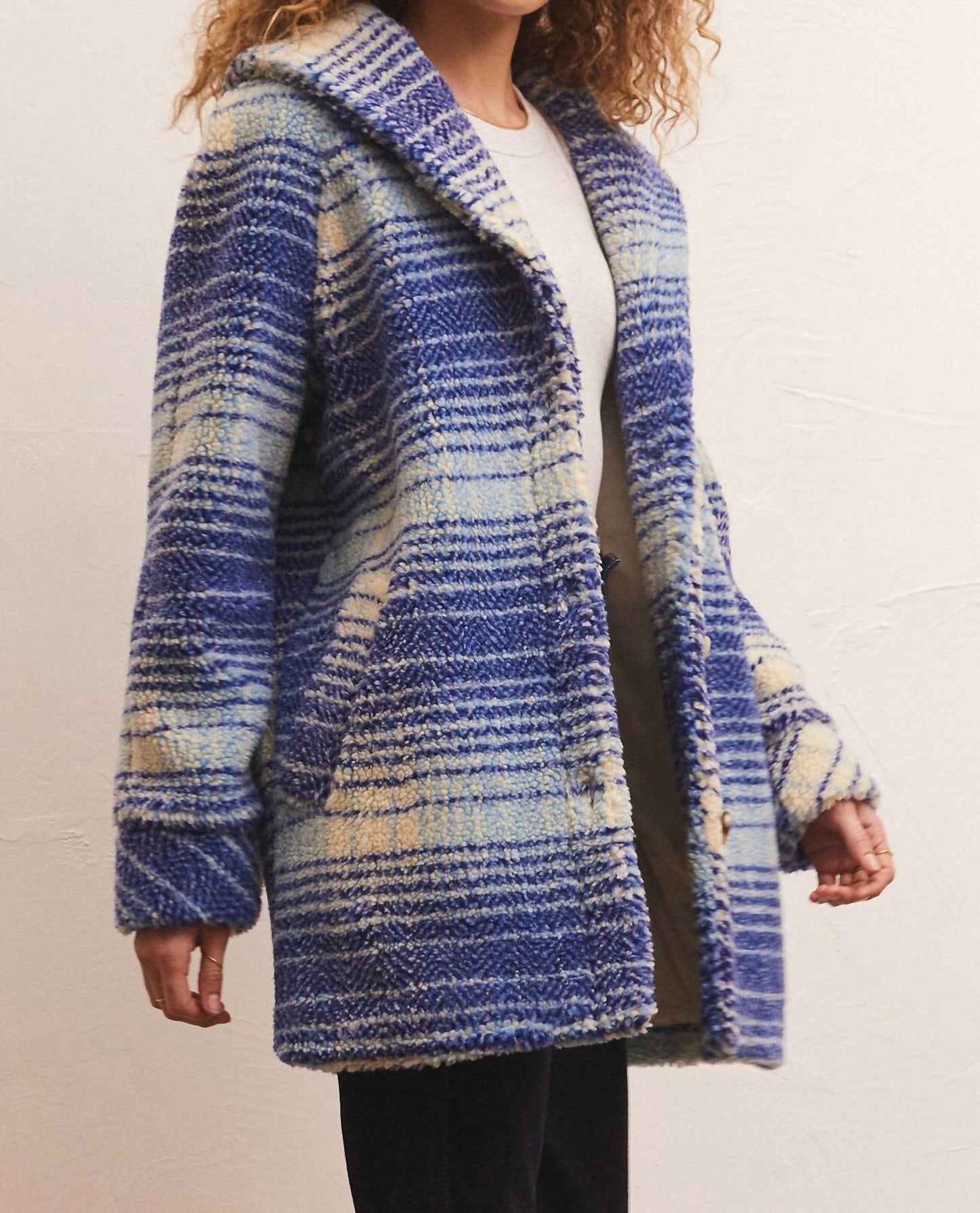 Z Supply - HASTINGS SHERPA PLAID COAT