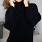 Mima Rosso - Cable Knit Bell Sleeve Dress