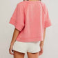 Free People - Dahlia Short Sleeve Pullover
