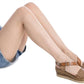 Xti - Women's Crossed Strap Wedge Sandals