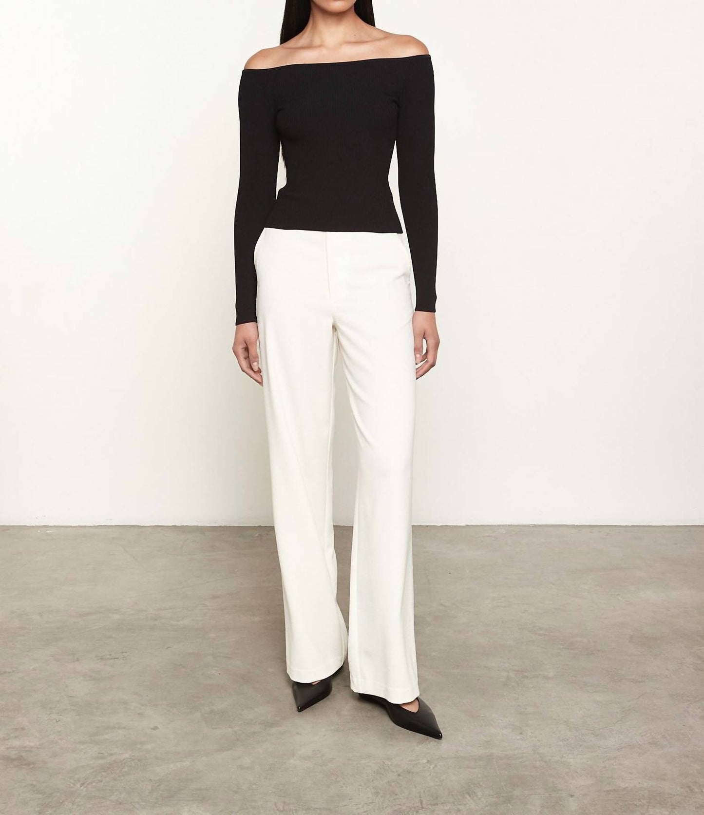 Enza Costa - SOFT STRUCTURE KNITTED OFF SHOULDER