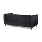 Miranda Modern Glam Velvet 3 Seater Sofa