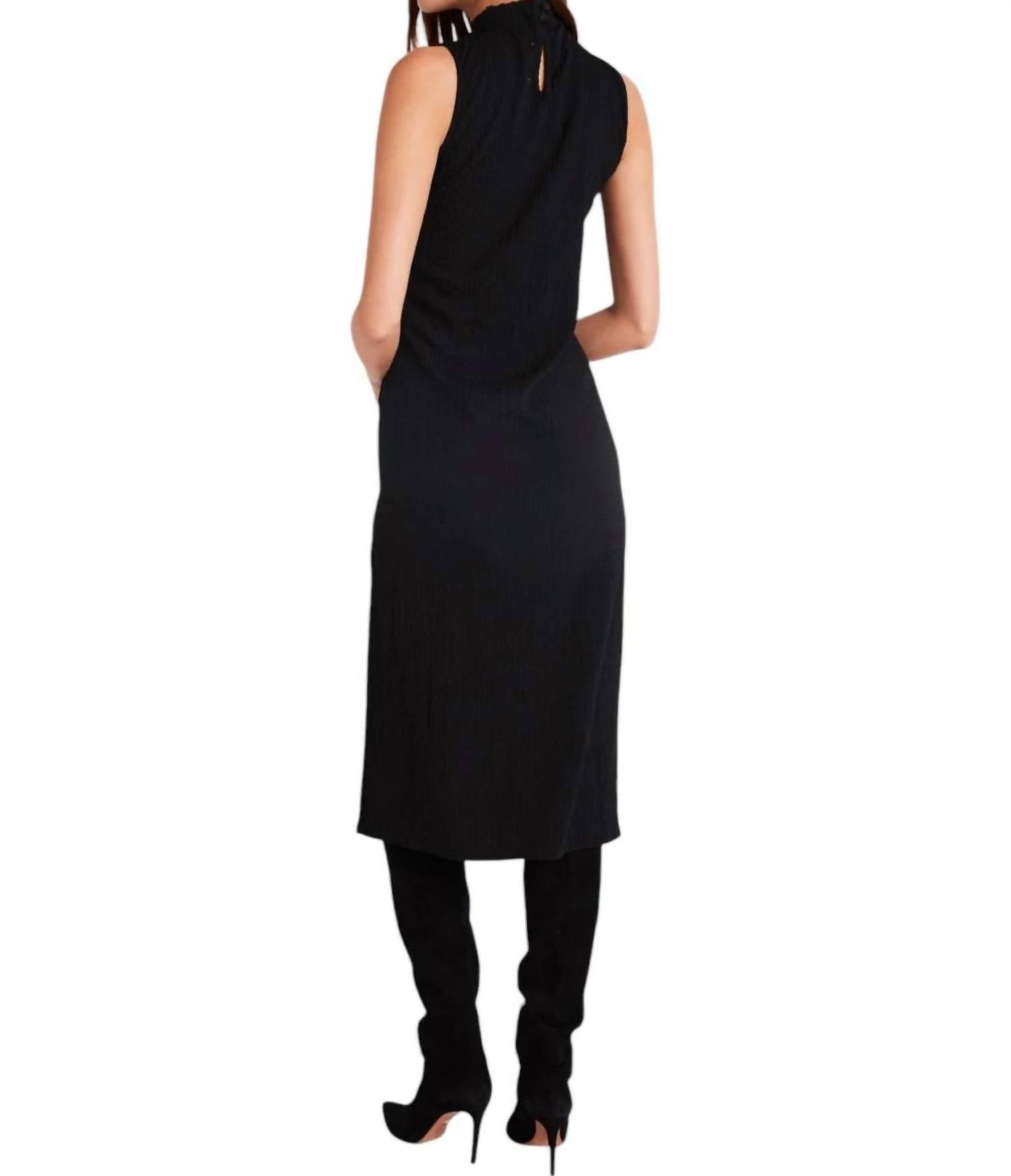 Bella Dahl - Mock Neck Midi Dress