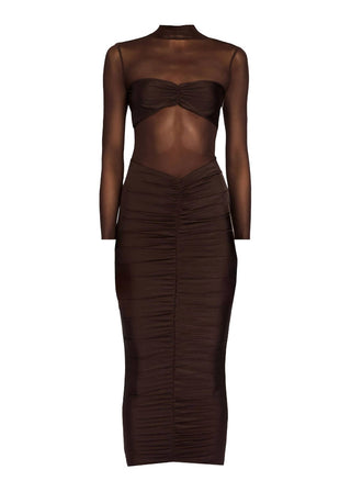 Ser.O.Ya - Levina Mesh Midi Dress