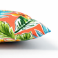 2 Pack Outdoor Throw Pillows, Waterproof & Fade-Resistant Patio Cushions (18x18 Inch, Bright Coral Pink)