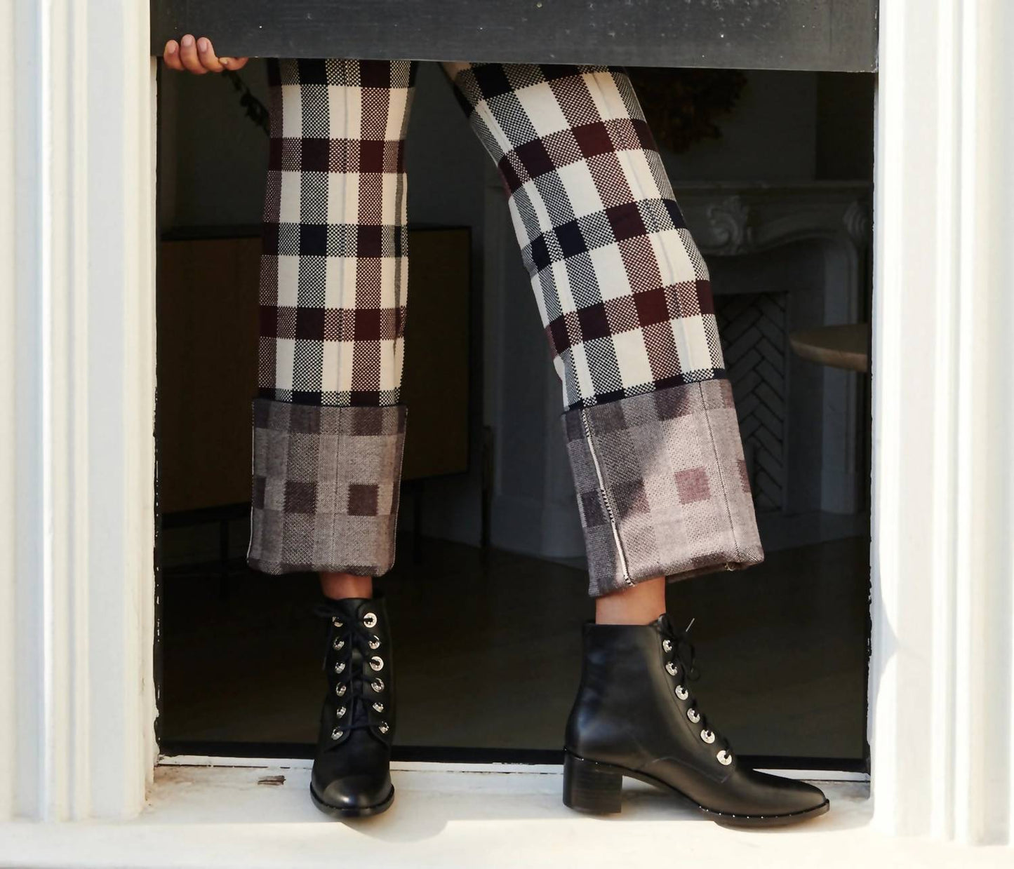 Freda Salvador - Women's Ace Lace Up Combat Boot