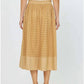 Current Air - Women's Eyelet Midi Skirt