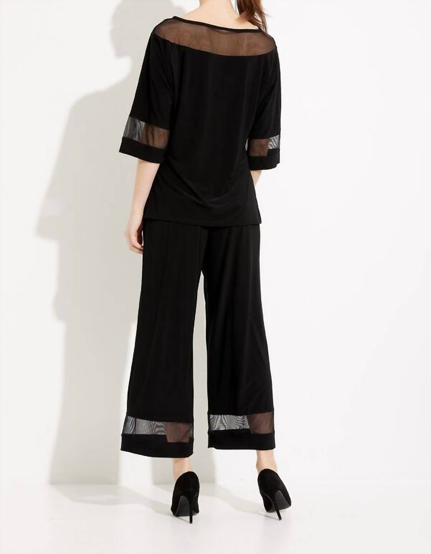 Joseph Ribkoff - Mesh Jumpsuit