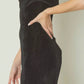Entro - Velvet Mini Dress