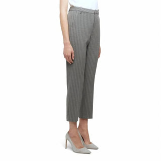 L'Agence - Ludivine Stripe Crop Trousers