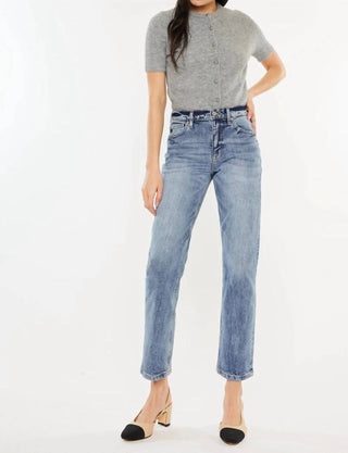 Kancan - Finished Hem Straight Leg Jean