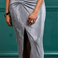 Elan - Galatic Glitz Off-Shoulder Dress